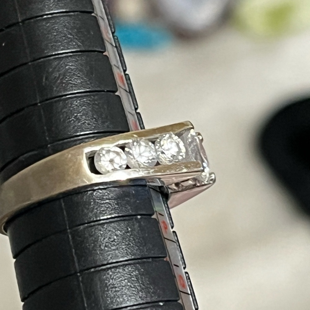 Channel Set Engagement Ring - Picture 13 of 16